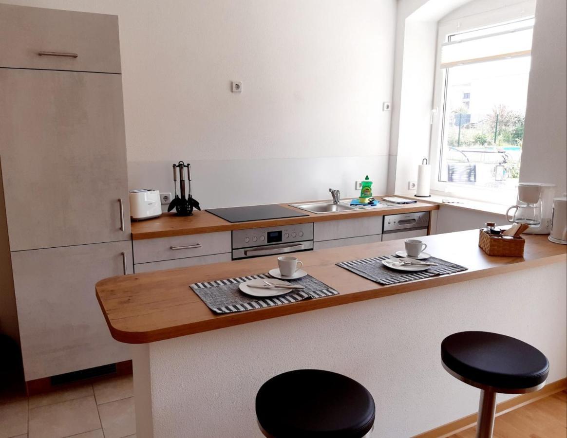 Stadtoase Geraeumige Gaestewohnungen Mit Balkon, Komfort, Modernitaet Und Ruhe, Fuer Monteure Geeignet, Free Wifi 프랑켄베르크작센 외부 사진