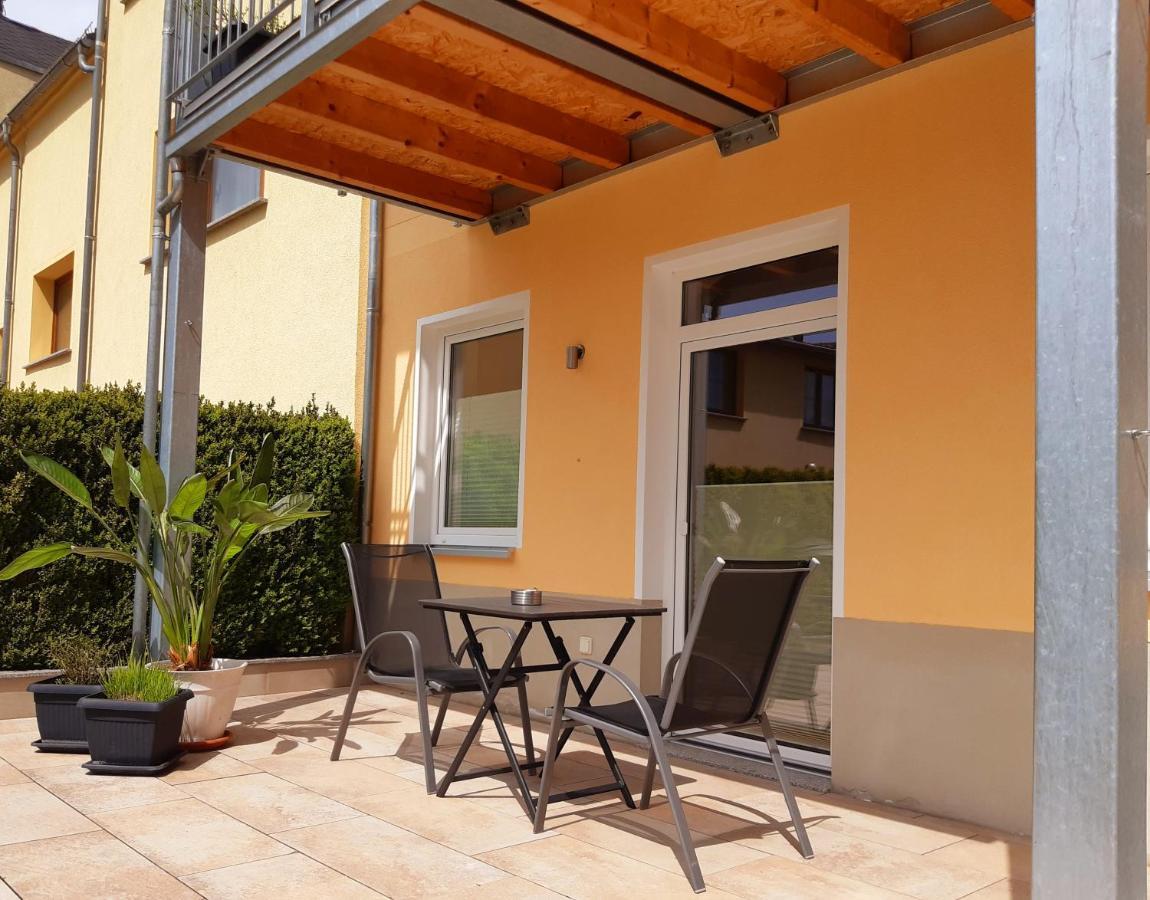 Stadtoase Geraeumige Gaestewohnungen Mit Balkon, Komfort, Modernitaet Und Ruhe, Fuer Monteure Geeignet, Free Wifi 프랑켄베르크작센 외부 사진